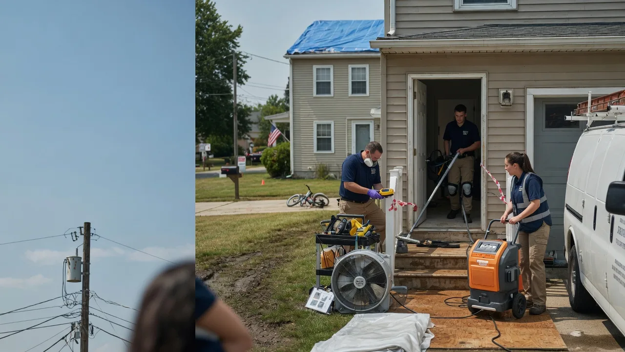 Water Damage Repair in Wind Ridge, PA near me